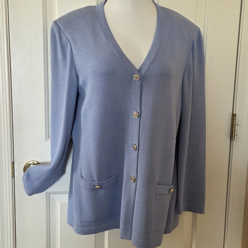 Vtg St. John Collection Cardigan Sweater NWOT 12
